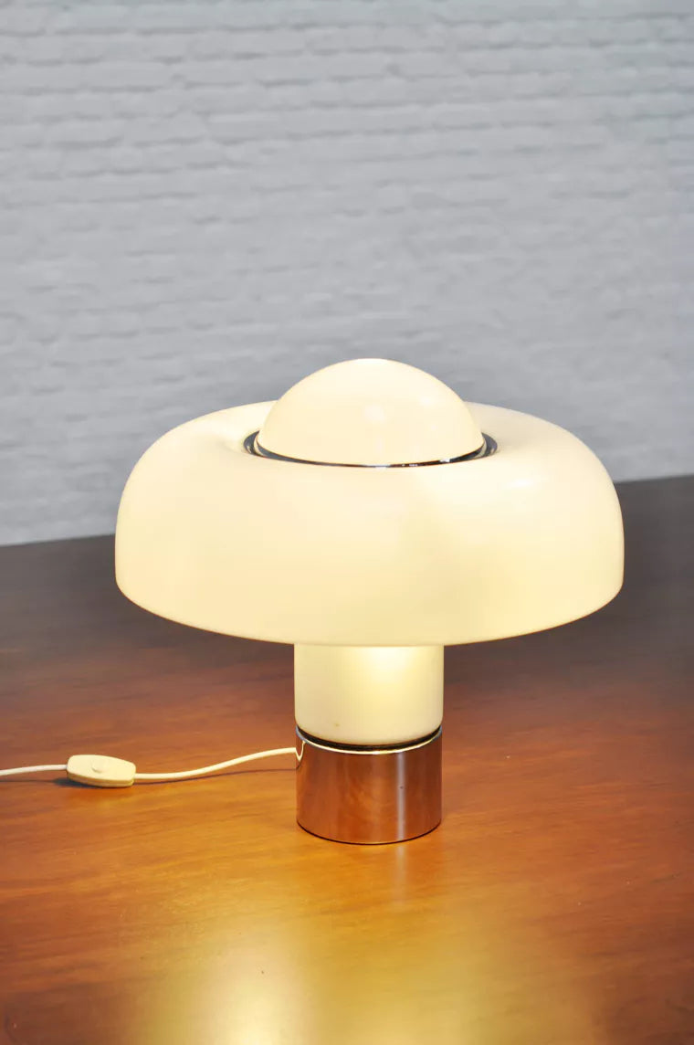 Luigi Massoni Brumbury table lamp for Harvey Guzzini Italy, 1970s