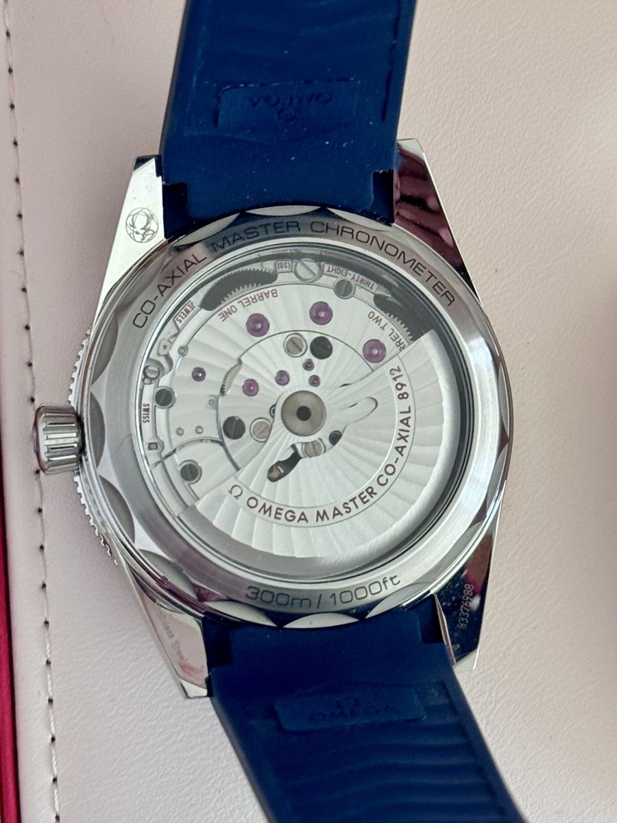 Omega Seamaster 300 Master Co-Axial blue dial 41 mm