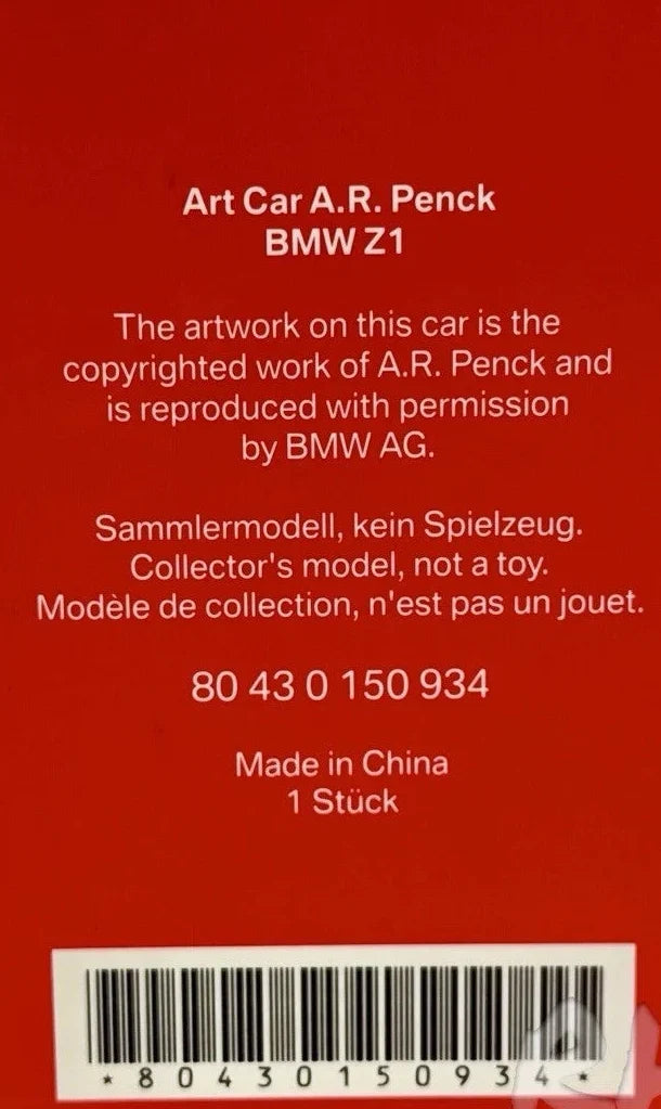 1991 BMW Z1 A.R.
