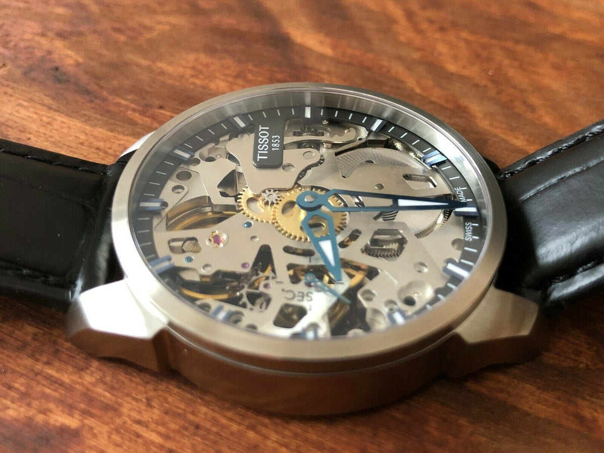 Tissot T-Complication Squelette Mechanical Men's Watch-T070.405.16.411.00