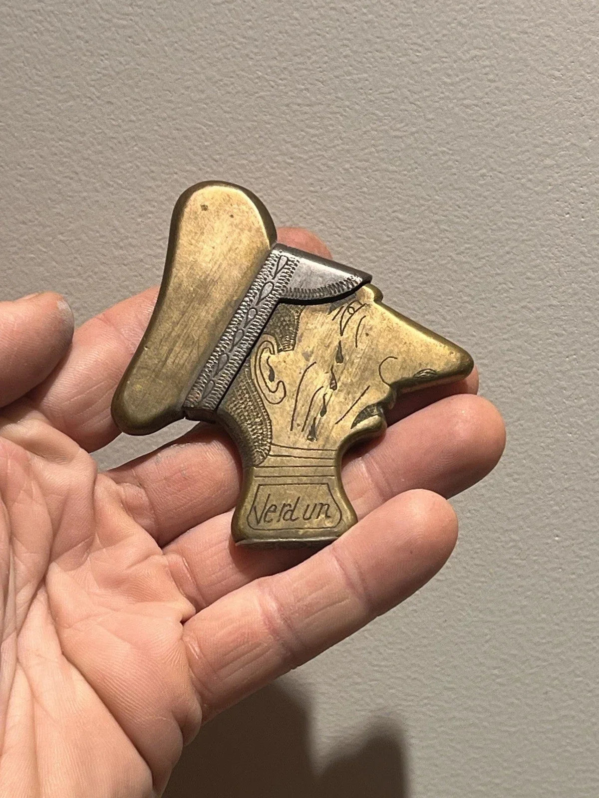 Kronprinz lighter, WWI 14-18 trench art