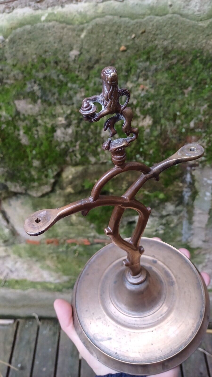 Bronze candlestick