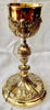 Louis XVI Chalice, Solid Gilt Silver 1780-1800