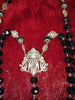 ANTIQUE ROSARY OF ELISABETH. SILVER FILIGREE AND CRYSTAL. 20TH CENTURY