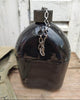 WW2 US enameled canteen and USMC cover militaria