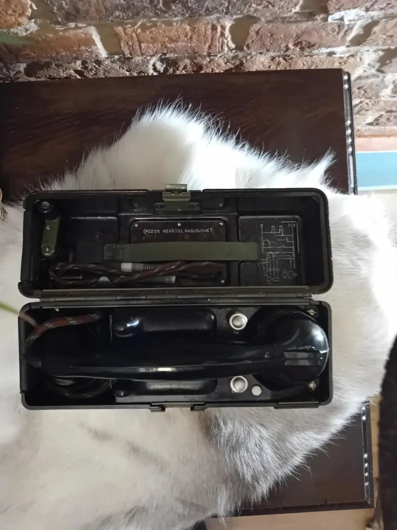 Vintage military phone