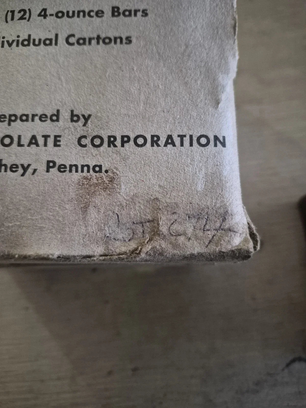 Lot de 12 rations type d us ww2