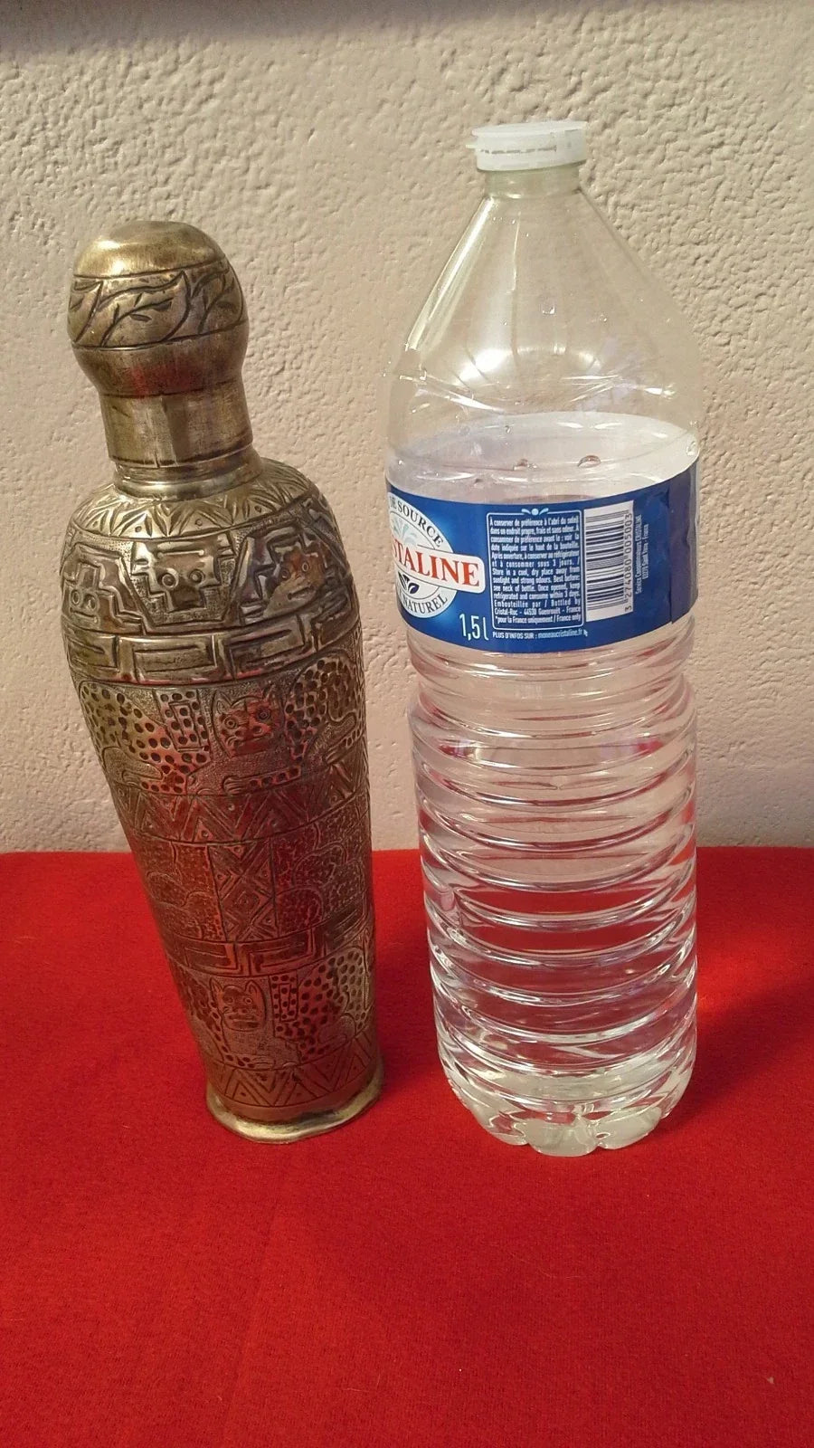 Ancien shaker à cocktail en argent sterling