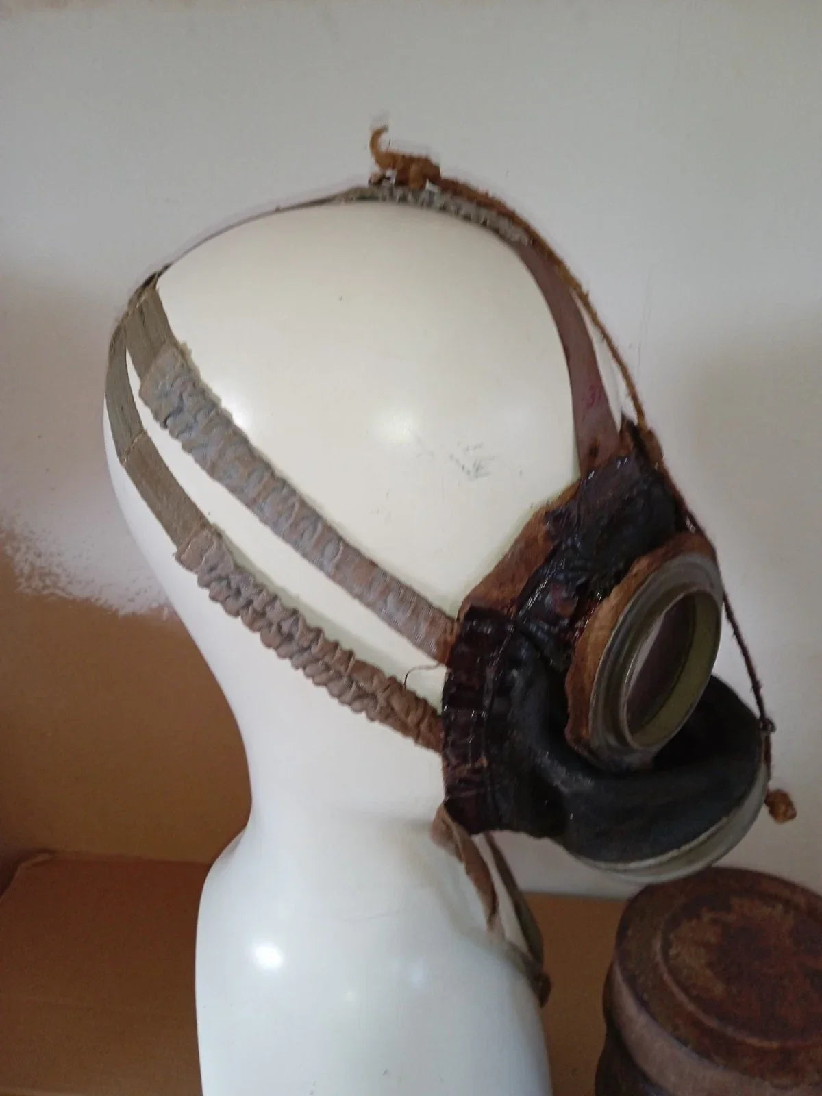 German WWI Model 17 gas mask