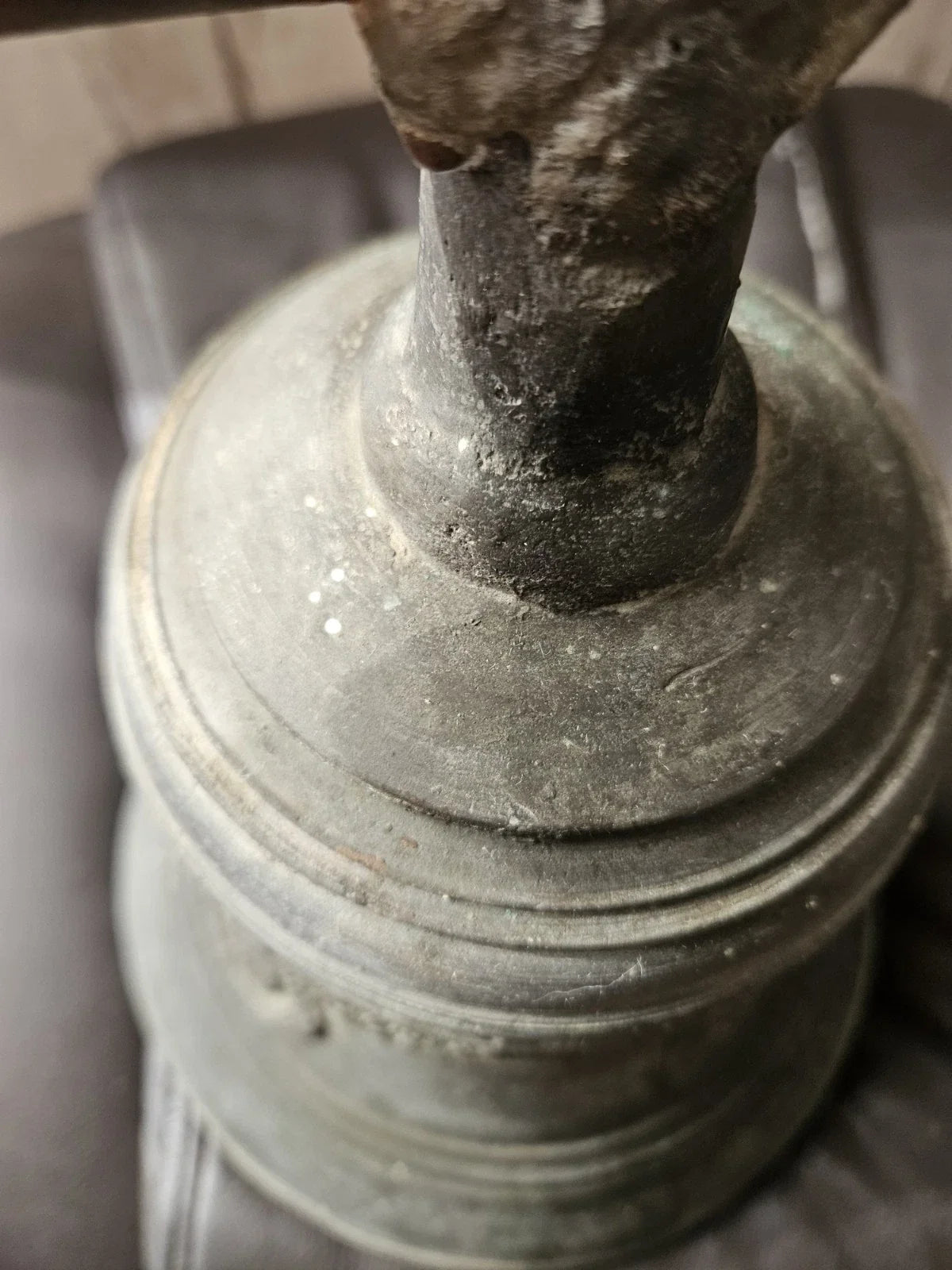 Antique bronze bell