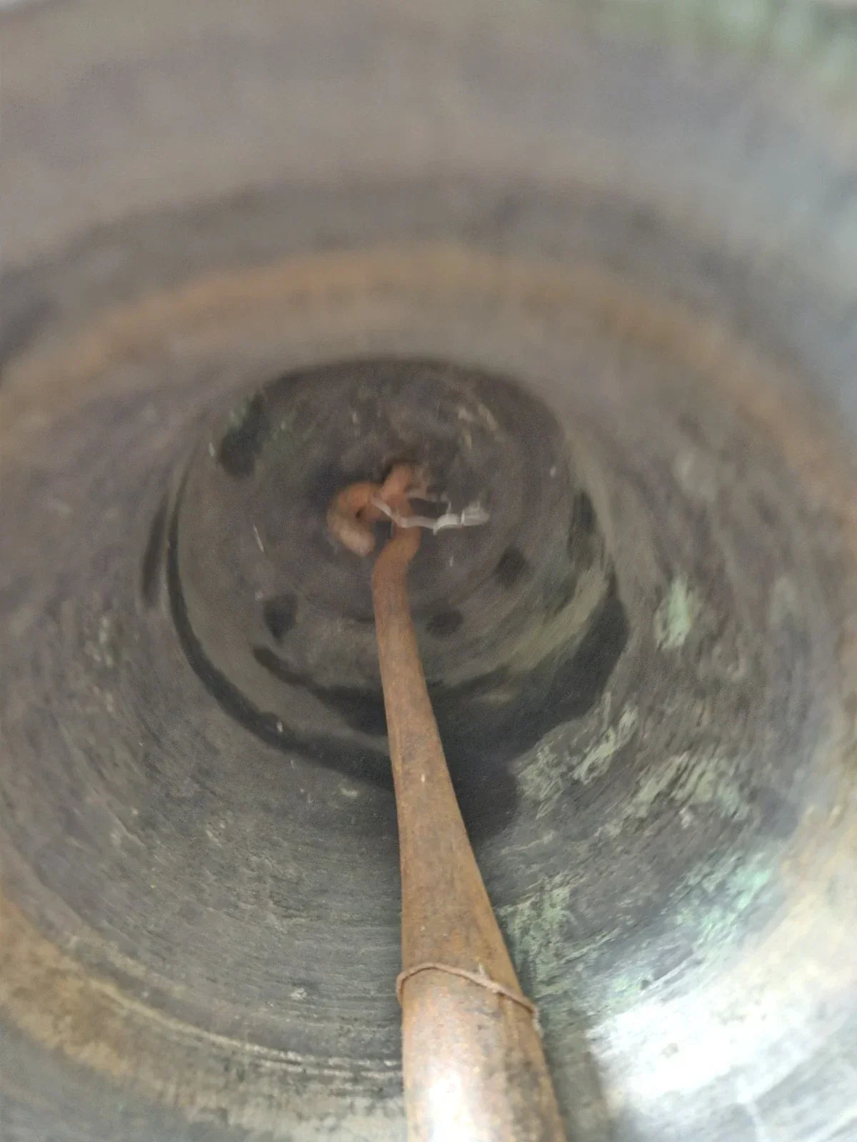 Antique bronze bell