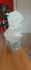 Carrara marble bust of a young man