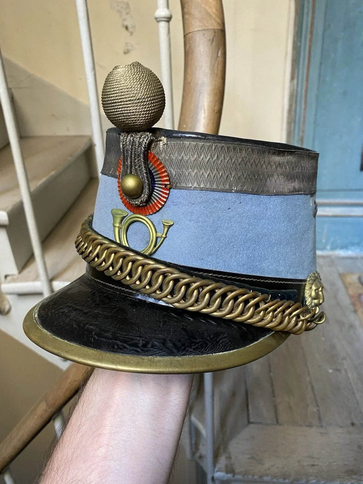 Chasseur à cheval kepi shako helmet