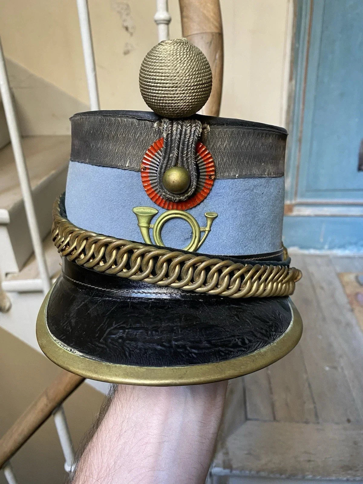 Chasseur à cheval kepi shako helmet