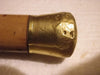 Antique cane with 18k gold pommel, eagle's head hallmark