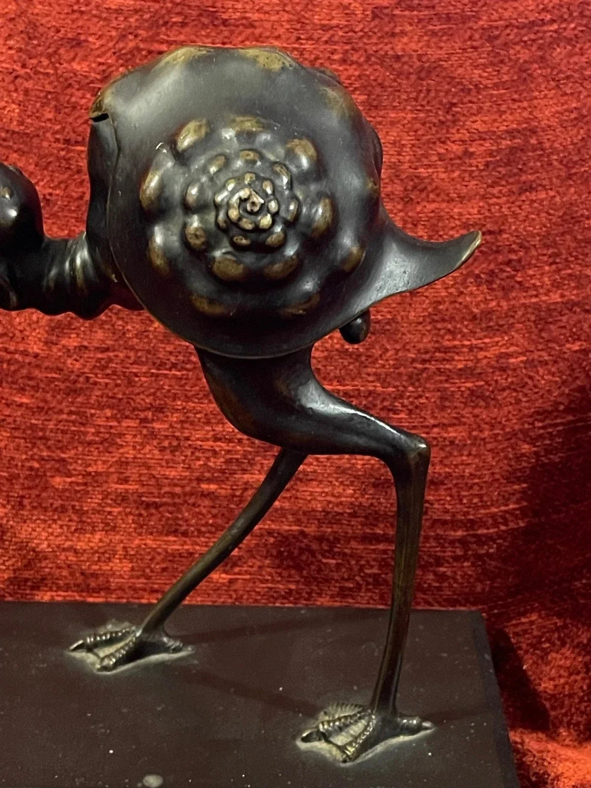 Bronze oil lamp