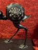 Bronze oil lamp