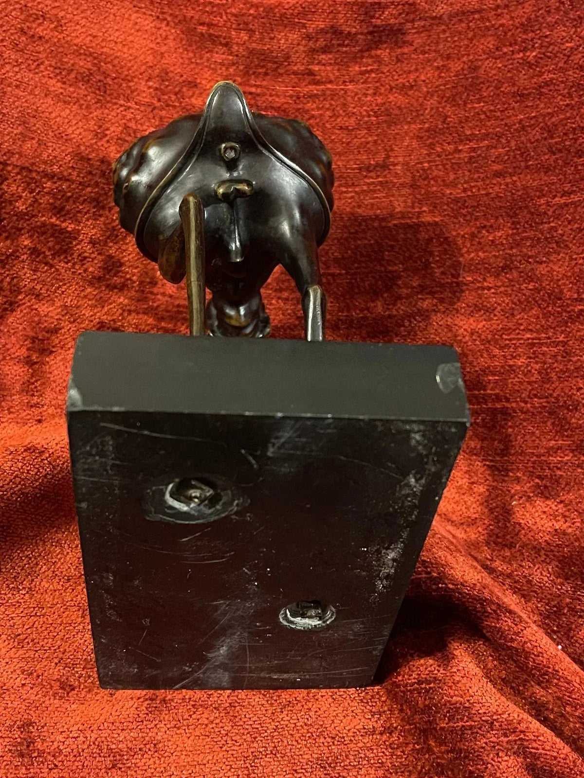 Bronze oil lamp