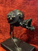 Bronze oil lamp