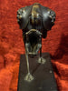 Bronze oil lamp
