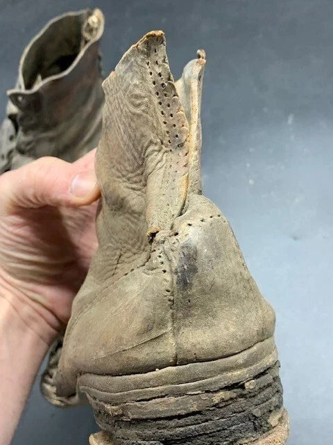 WWI German ankle boots