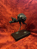 Bronze oil lamp