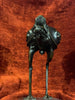 Bronze oil lamp