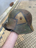 German Model 16 turtle camouflage helmet