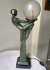 Lampe sculpture énigme