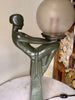 Lampe sculpture énigme
