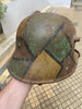 German Model 16 turtle camouflage helmet