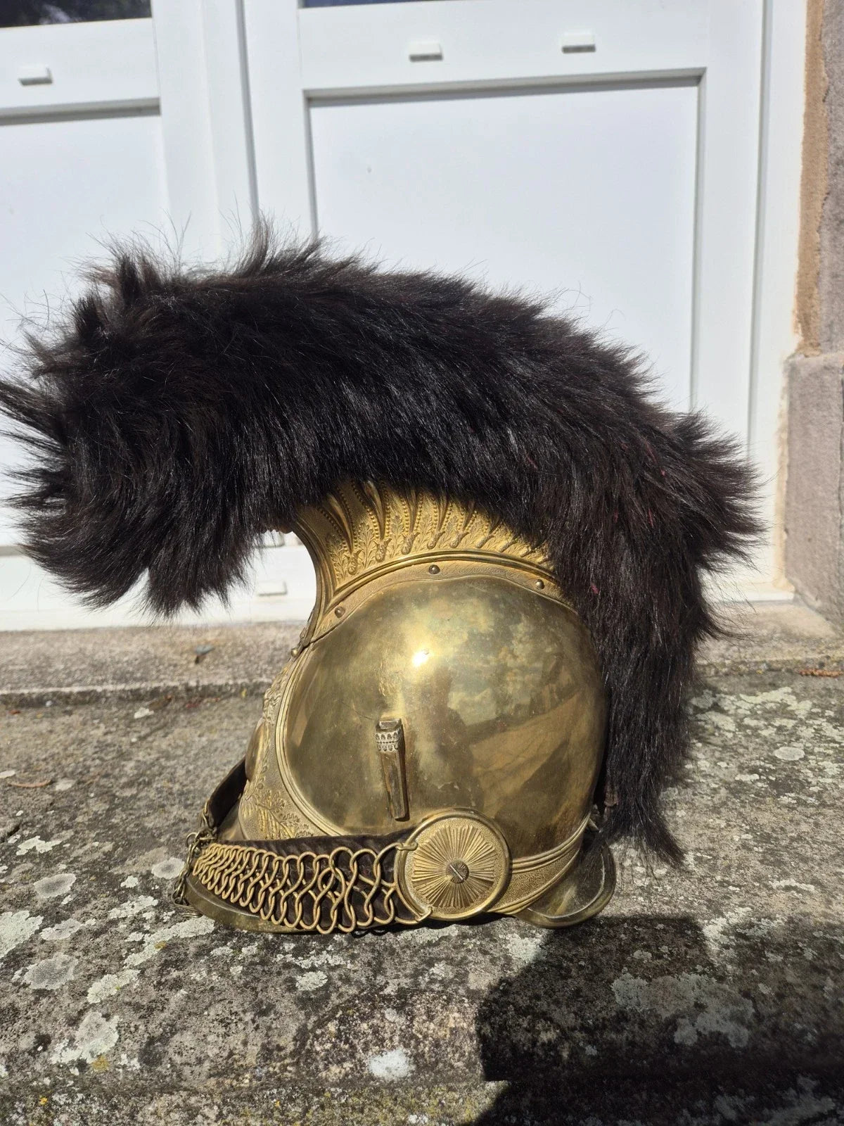 1830 Dragoon officer's helmet