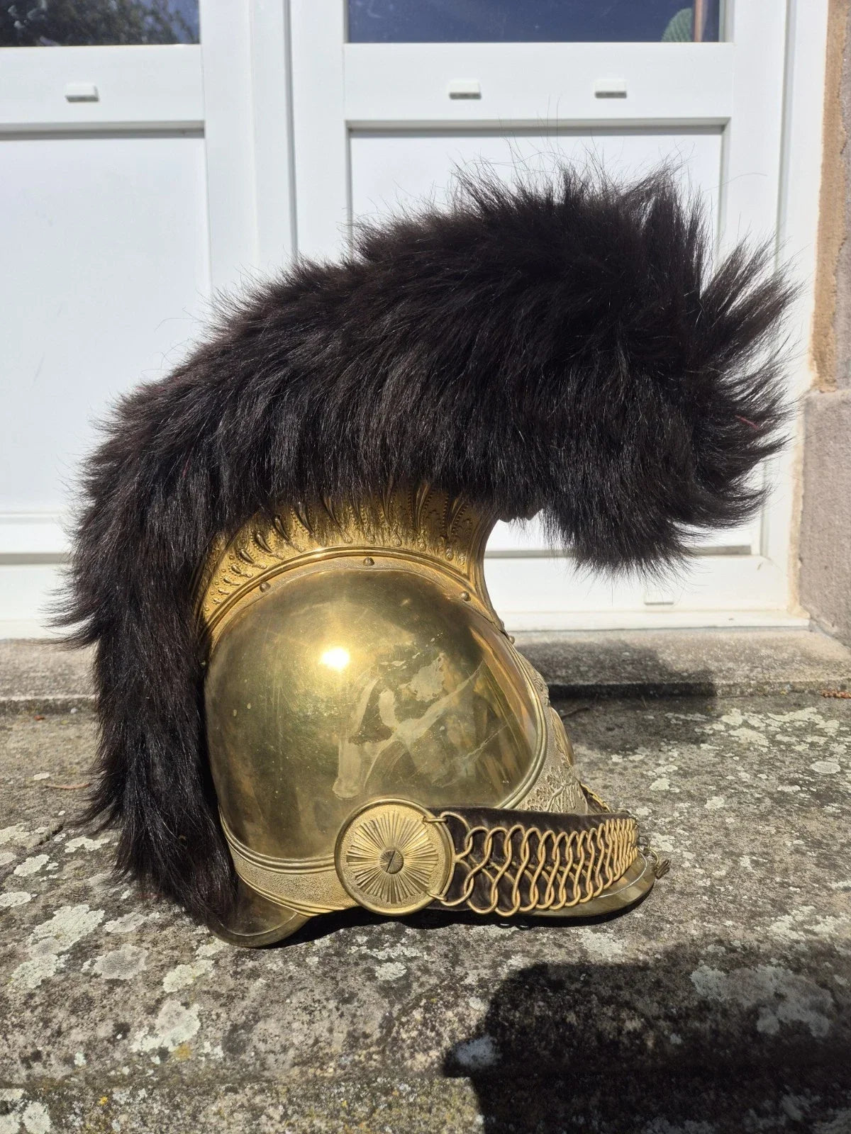 1830 Dragoon officer's helmet