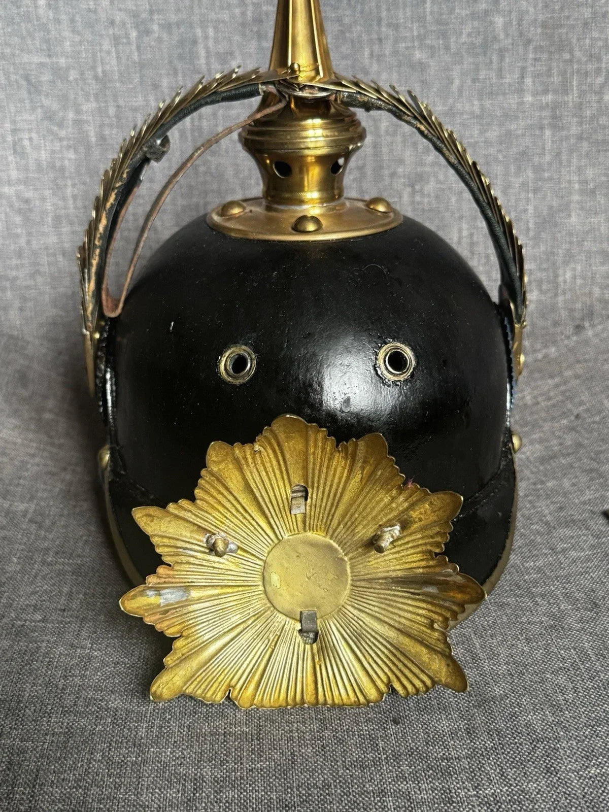 Casque à pointe sous-officier