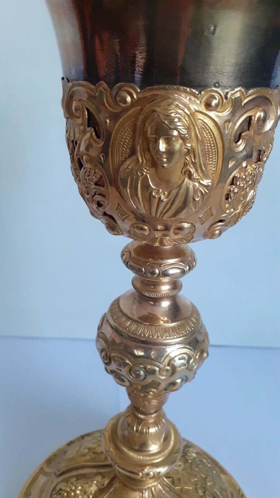 Chalice with its paten