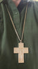 Antique solid silver cross