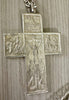 Antique solid silver cross