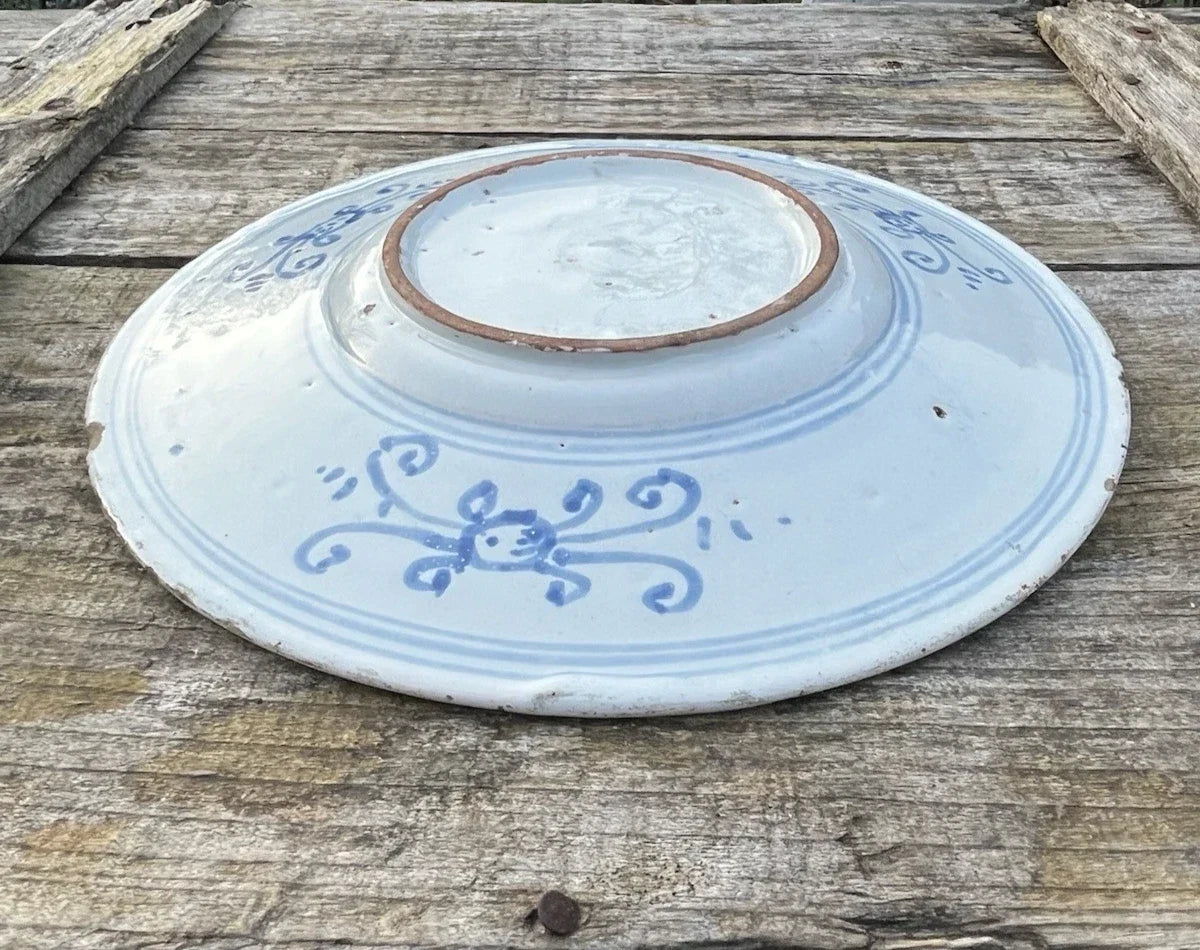 Earthenware plate
