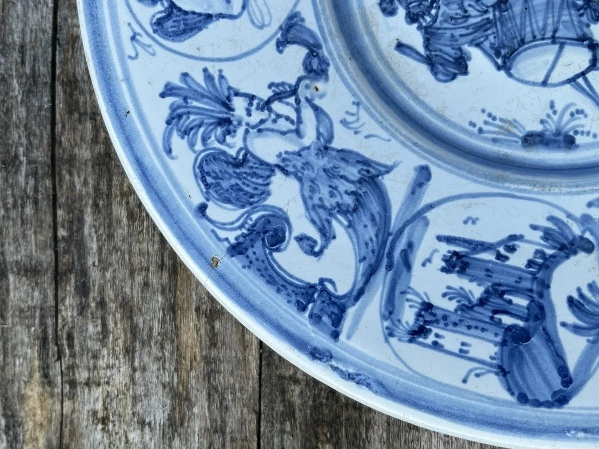 Earthenware plate