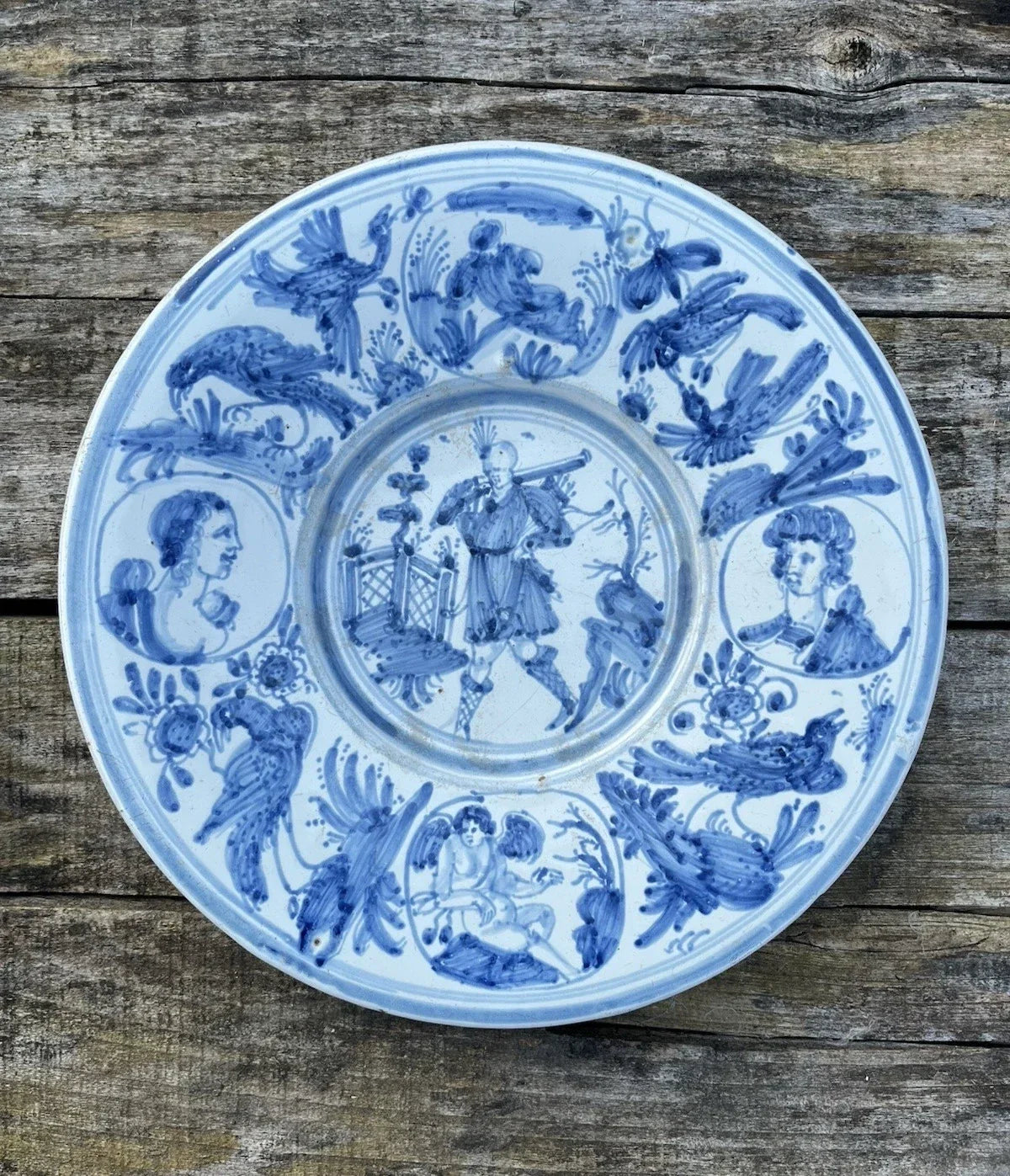 Earthenware plate