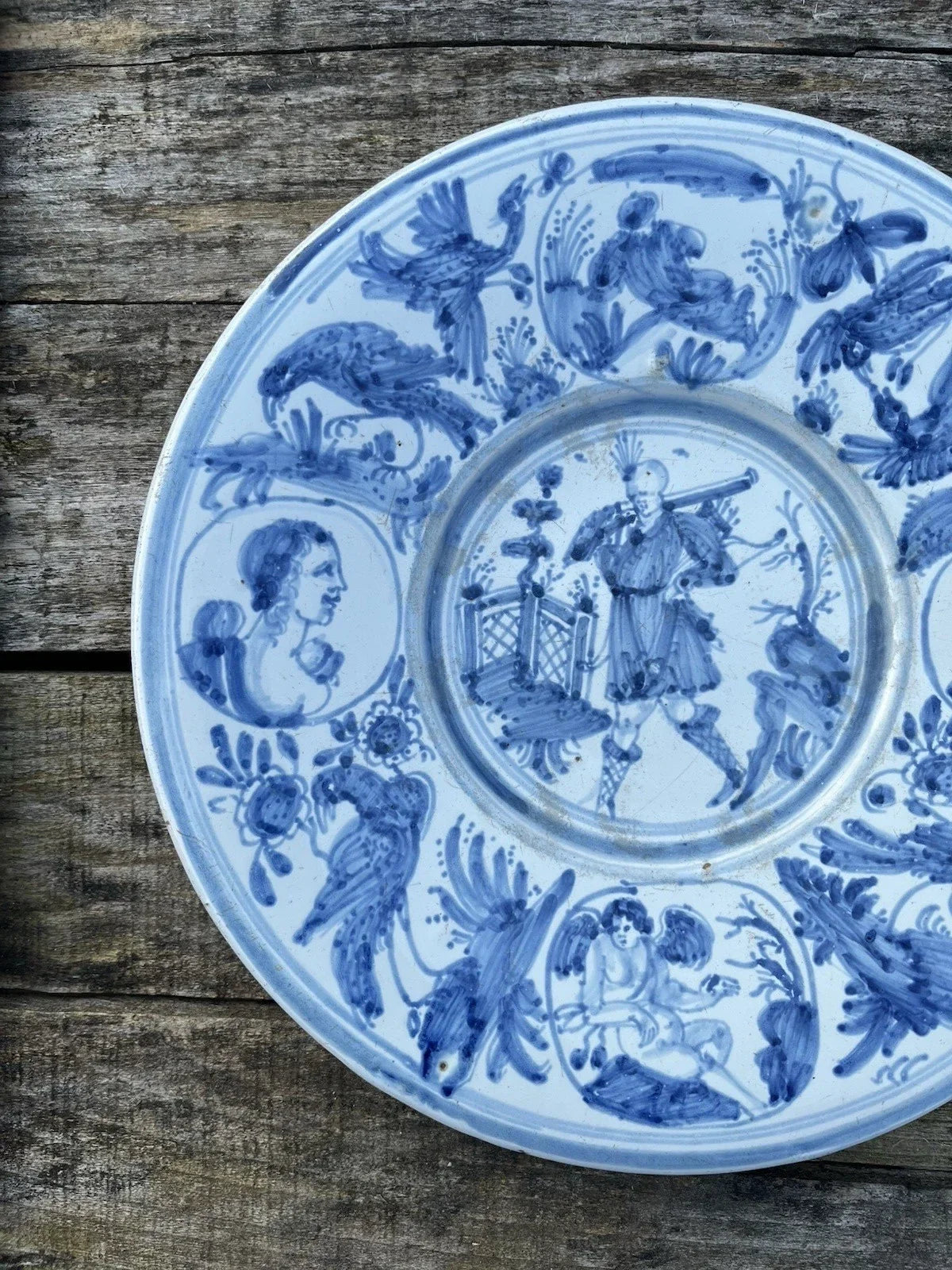 Earthenware plate
