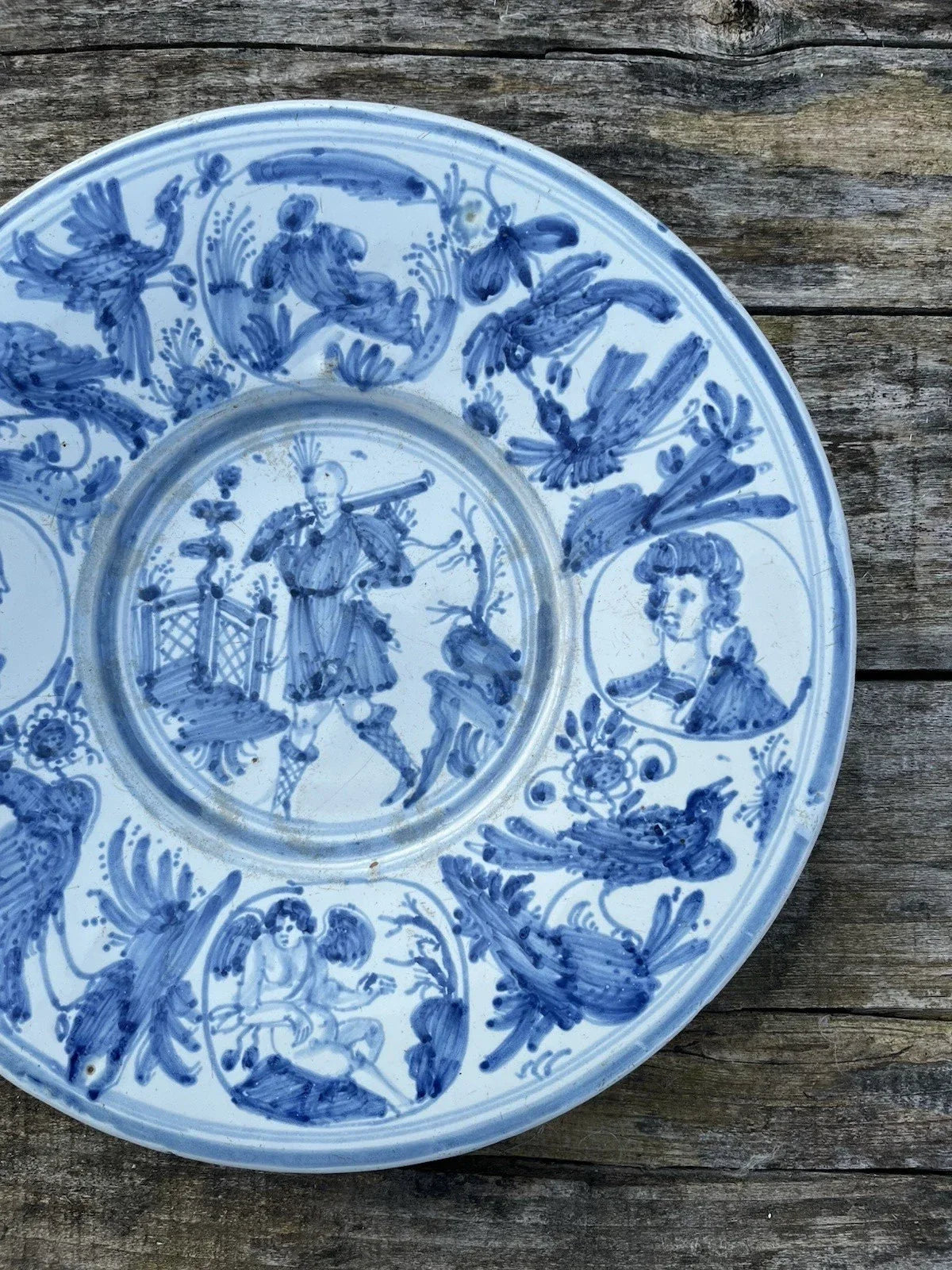 Earthenware plate