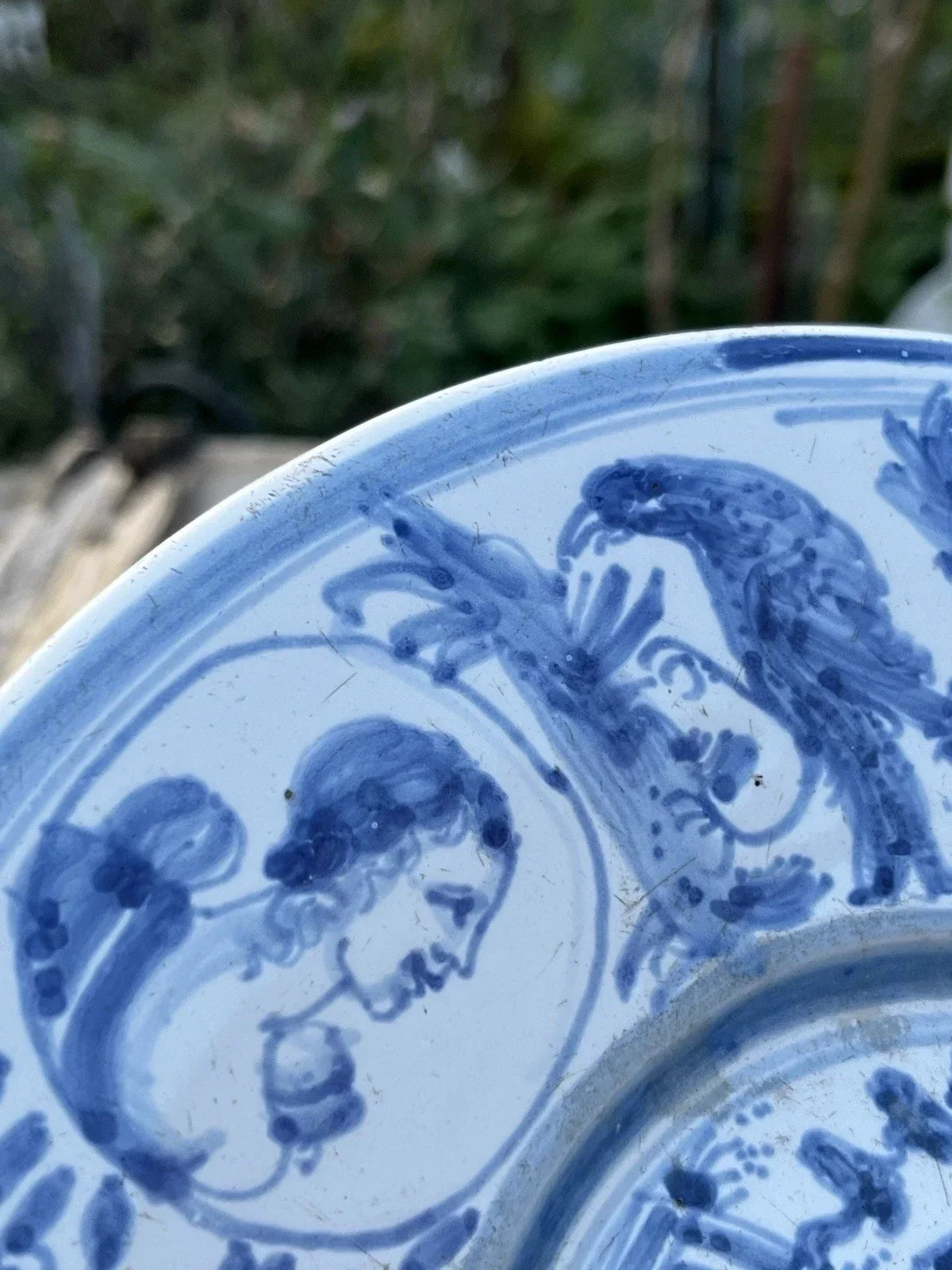 Earthenware plate
