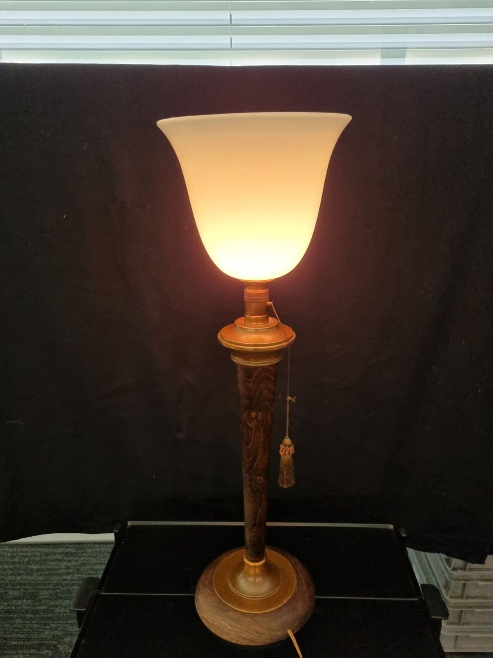 Original 1930s Mazda table lamp