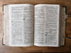 Antique Bible from 1712 printed in Minden