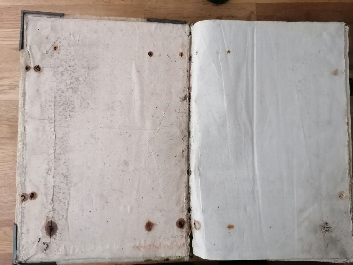 Antique Bible from 1712 printed in Minden