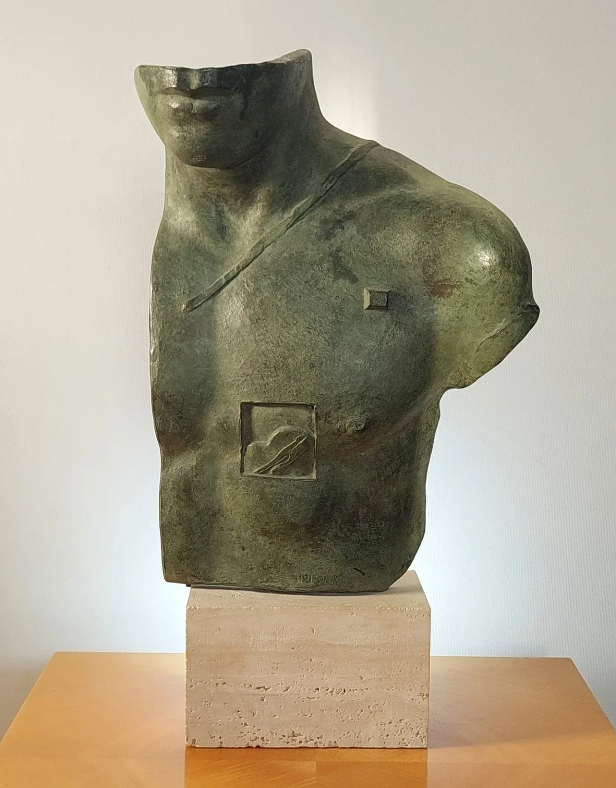 Bronze sculpture of Asclepius