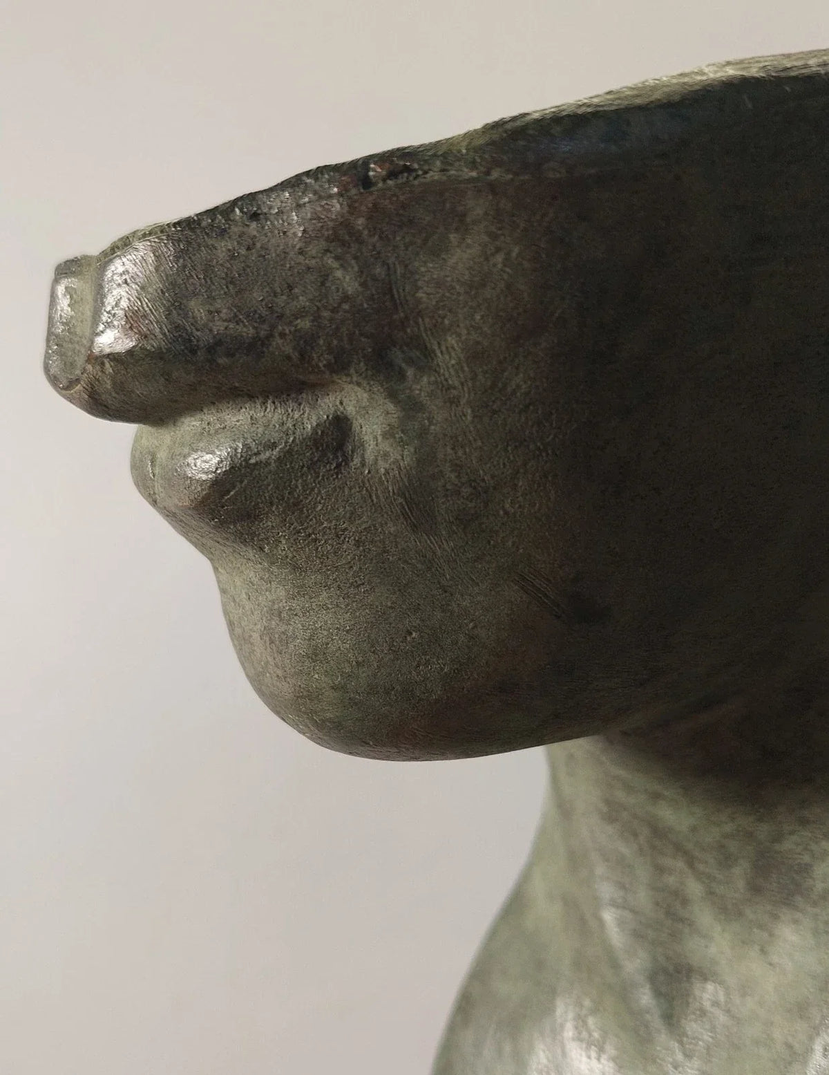 Bronze sculpture of Asclepius