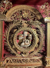 18th-century reliquary in the style of an altarpiece with 21 relics