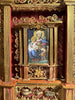 18th-century reliquary in the style of an altarpiece with 21 relics